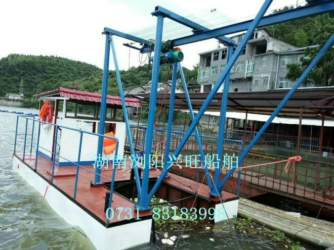 水葫蘆 水域垃圾清理船/ 環保船/ 清漂船